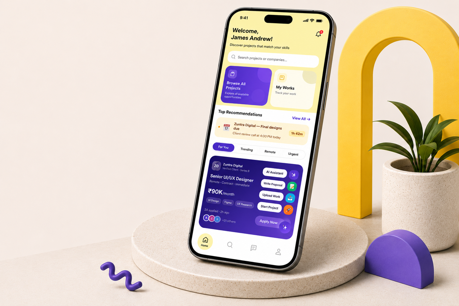 Huzzler 3D Platform Experience
